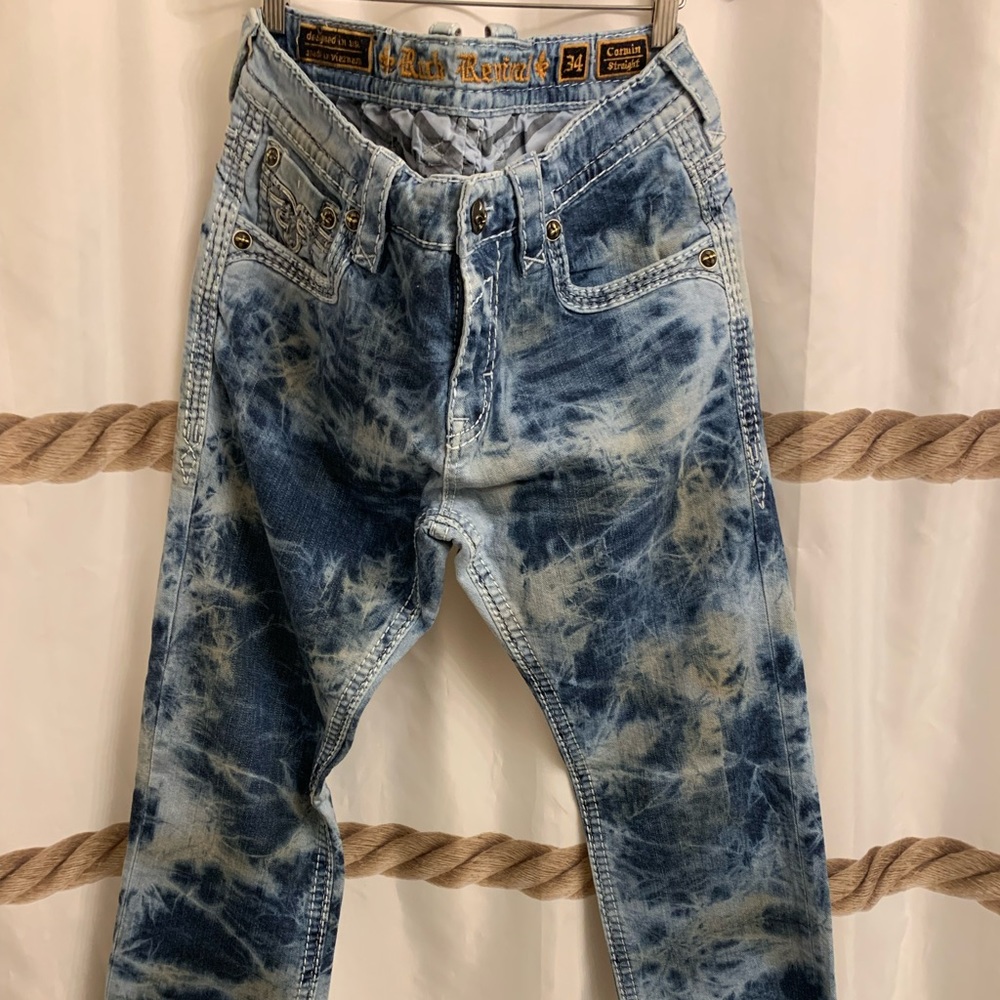 Rock Revival mens size 34/33 Corwin Straight in perfect condition!